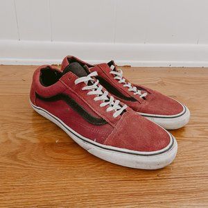 Old School Vans - Mens 12 - Maroon/Black